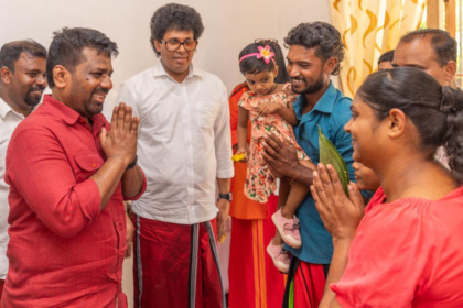 President celebrates Sinhala Tamil New Year in newly rebuilt home after Cyclone Ditwah damage in Sri Lanka