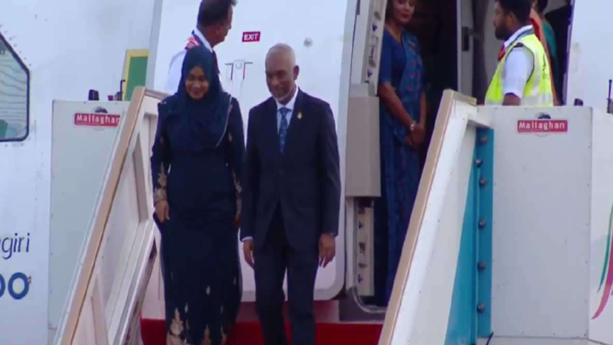 President Muizzu Lands in Colombo